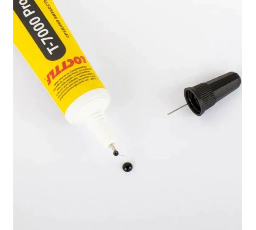 Универсальный эпоксидный клей гермети чёрный 110 мл Locttlf T-7000 Pro