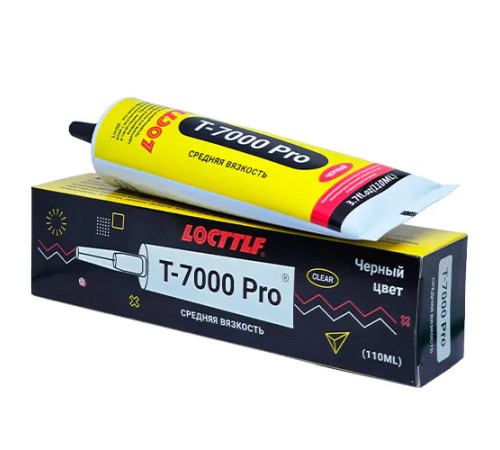 Универсальный эпоксидный клей гермети чёрный 110 мл Locttlf T-7000 Pro